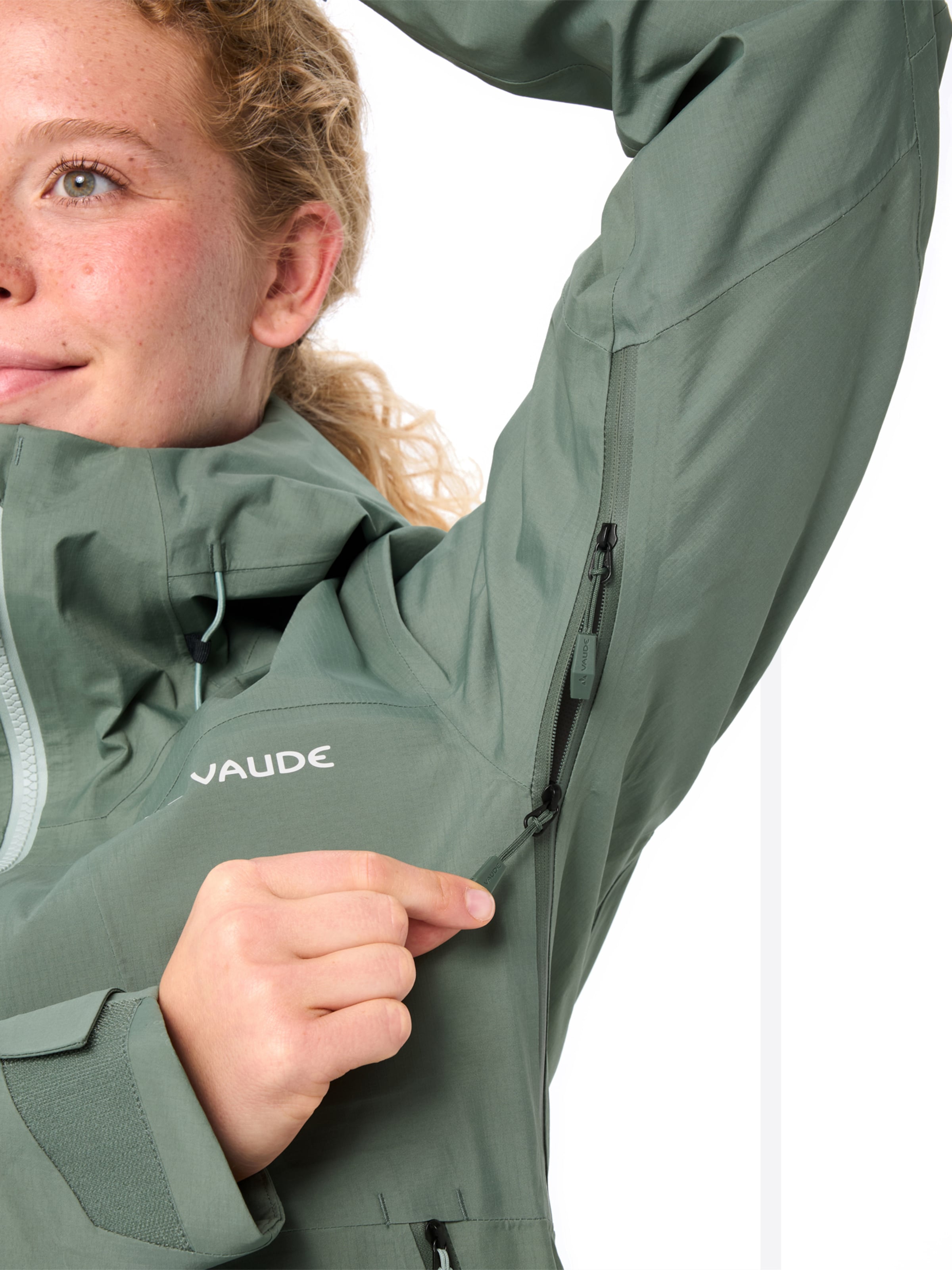VAUDE Outdoorjacke 'Croz Alpine' in Grün