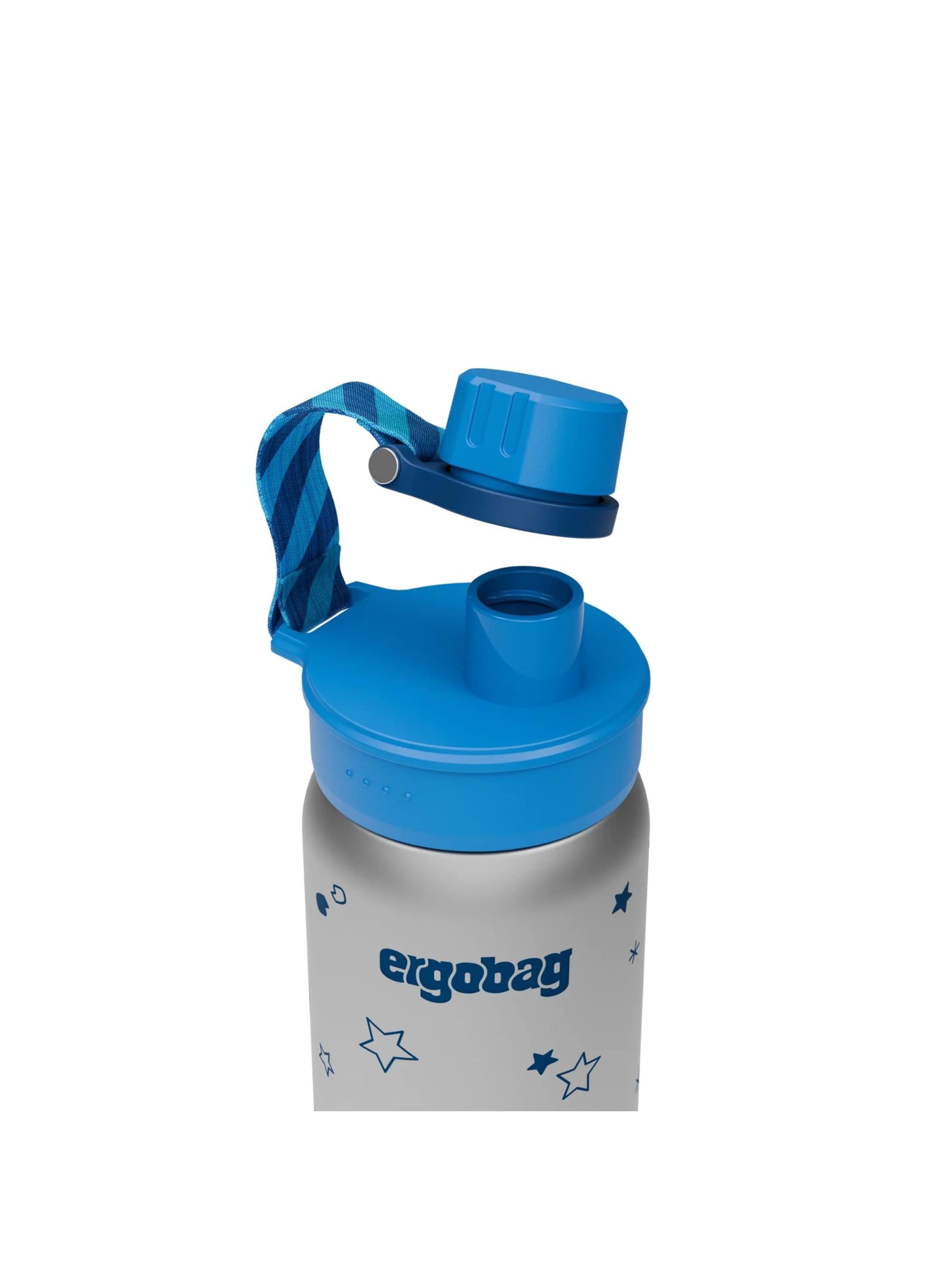ergobag Drinking Bottle 'Trinkflasche Edelstahl Trinkflasche' in Blue