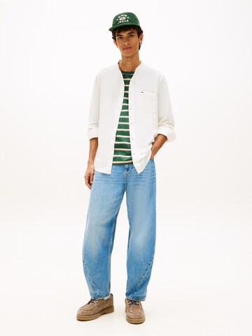 Regular fit Cămașă de la Tommy Jeans pe alb