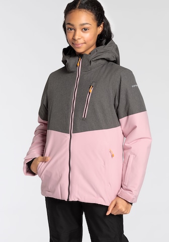 ICEPEAK Sportjacke in Pink: Vorderseite