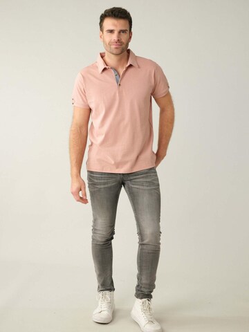 Deeluxe Poloshirt 'Rainleso' in Pink
