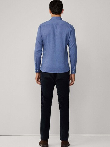 Hackett London Regular fit Overhemd in Blauw