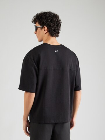 NEBBIA Функционална тениска 'POWER 898' в черно