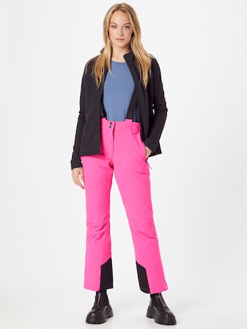 KILLTEC Bootcut Sportbroek in Roze