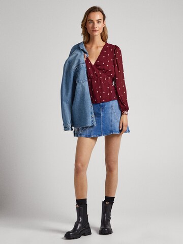 raudona Pepe Jeans Palaidinė 'Graciella'