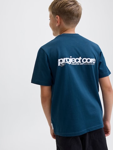Jack & Jones Junior Shirts 'Union Back' i blå