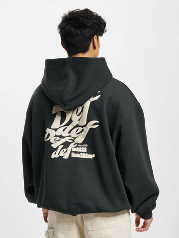 Sweat-shirt DEF en vert : devant