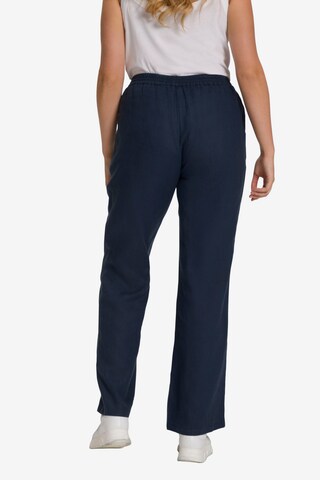 Ulla Popken Loosefit Broek in Blauw