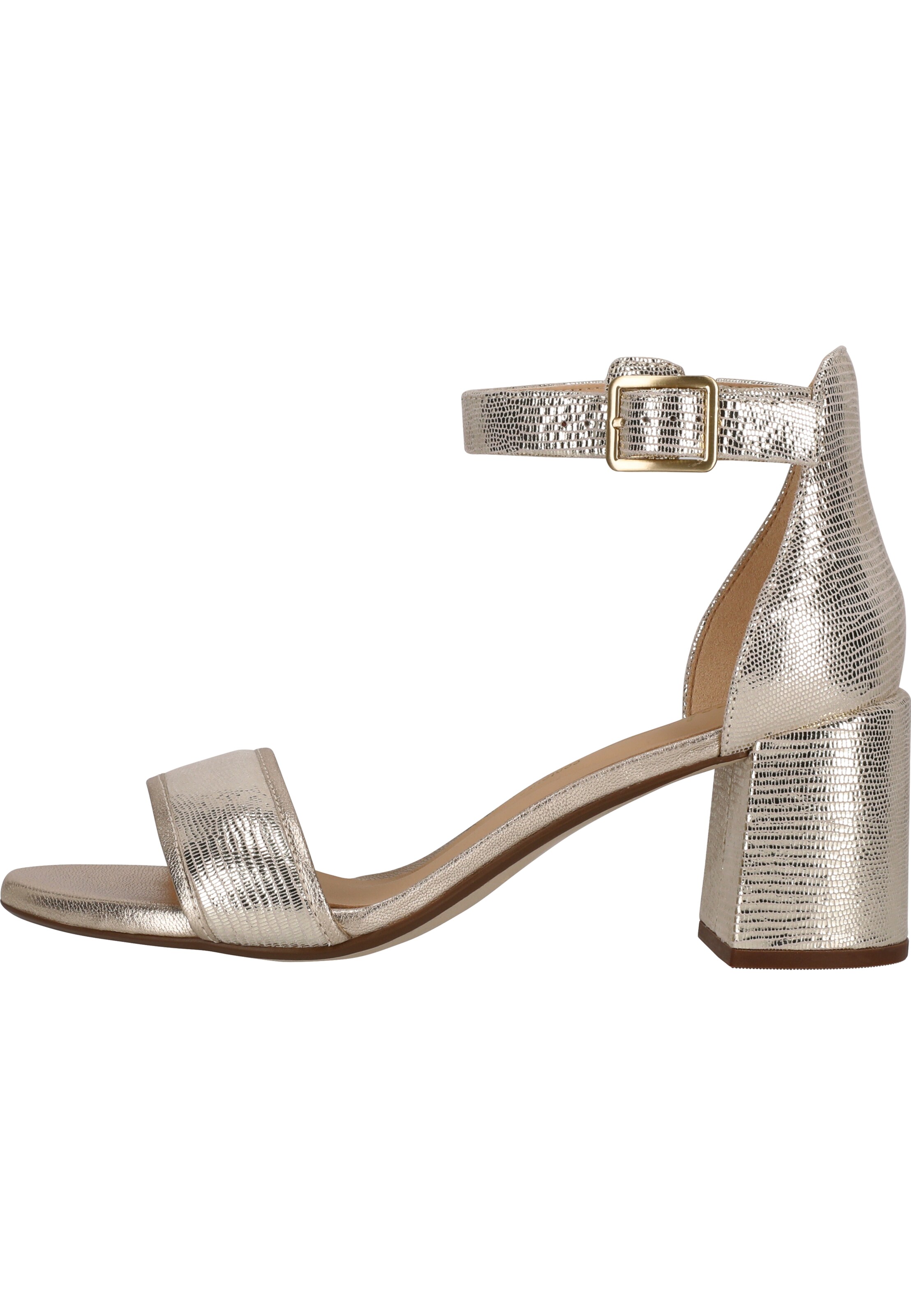 CLARKS Sandale 'Ezoria Mae' in Silber