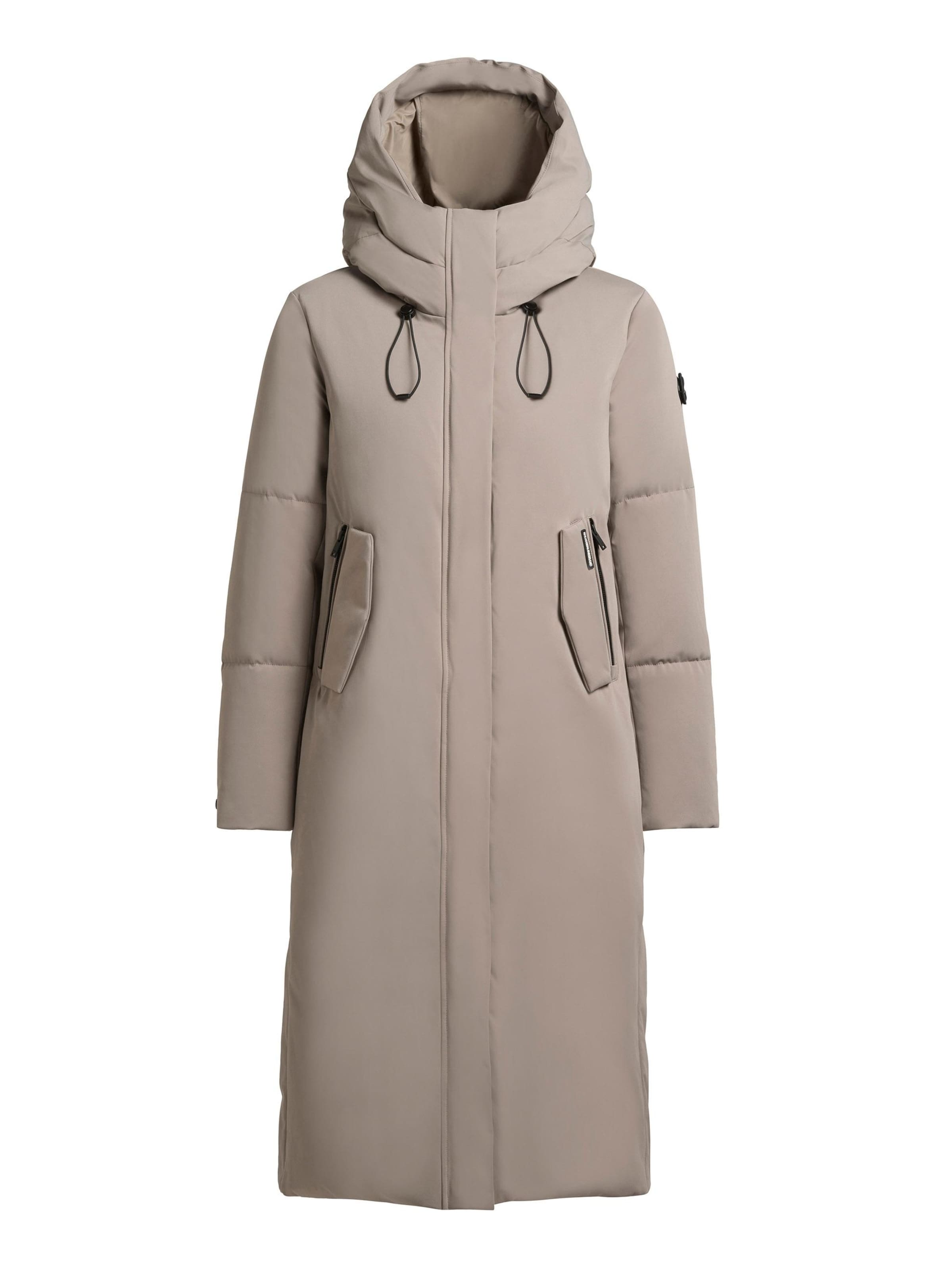 khujo Wintermantel in beige, Produktansicht
