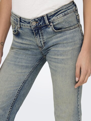 ONLY Flared Jeans 'TIGER' in Blauw