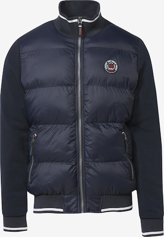 KOROSHI Winter jacket in Blue: front