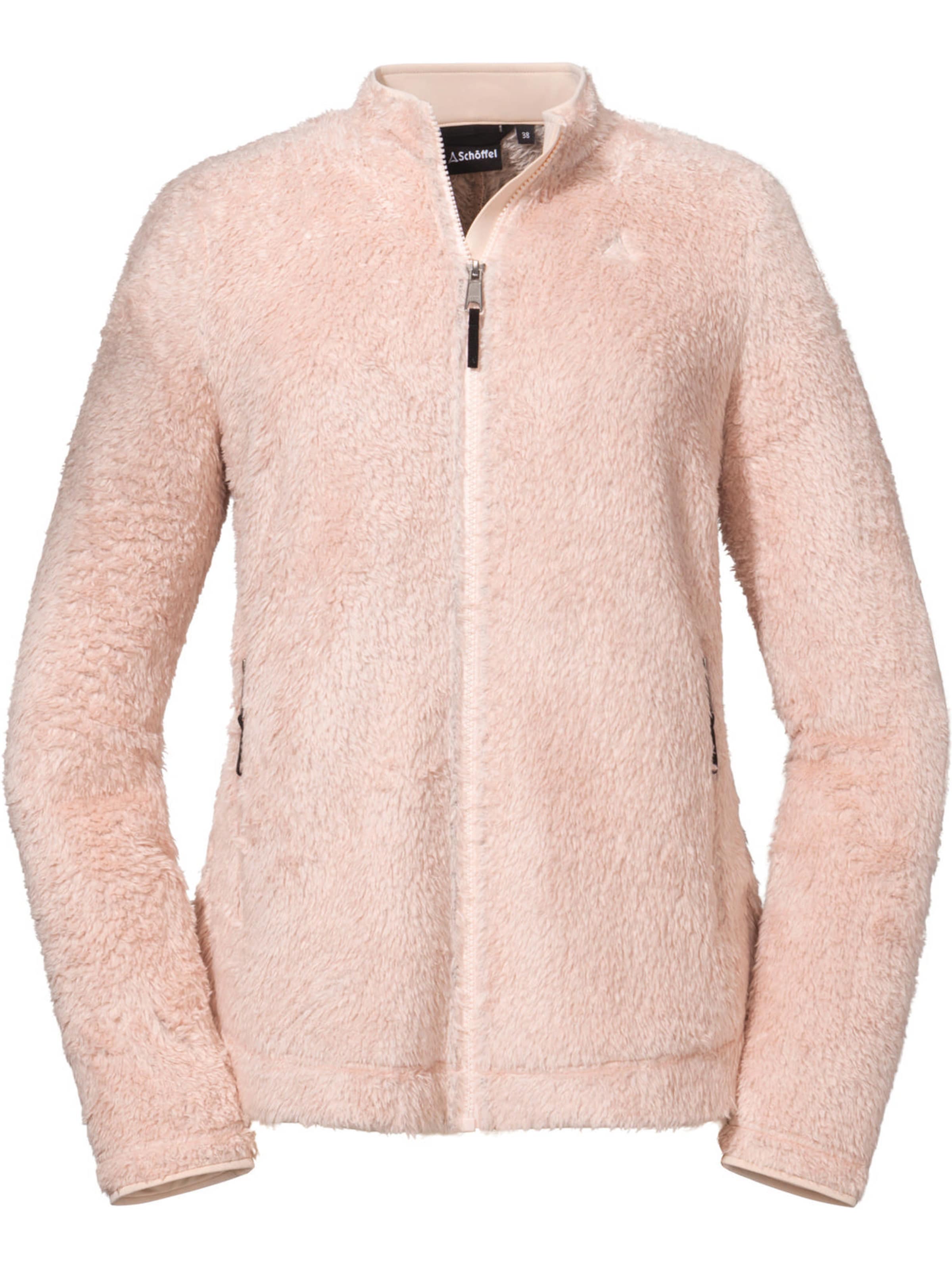 Schöffel Functionele fleece jas 'Southgate' in Roze: voorkant