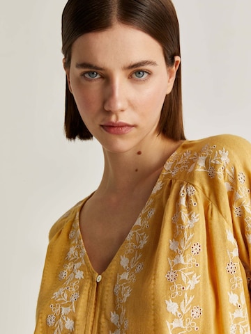Camicia da donna di Scalpers in giallo