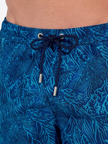 HOM Swimming shorts ' Beach Boxer Panarea ' in Blue