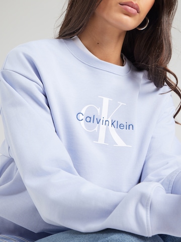 Calvin Klein Jeans Свитшот в Лиловый