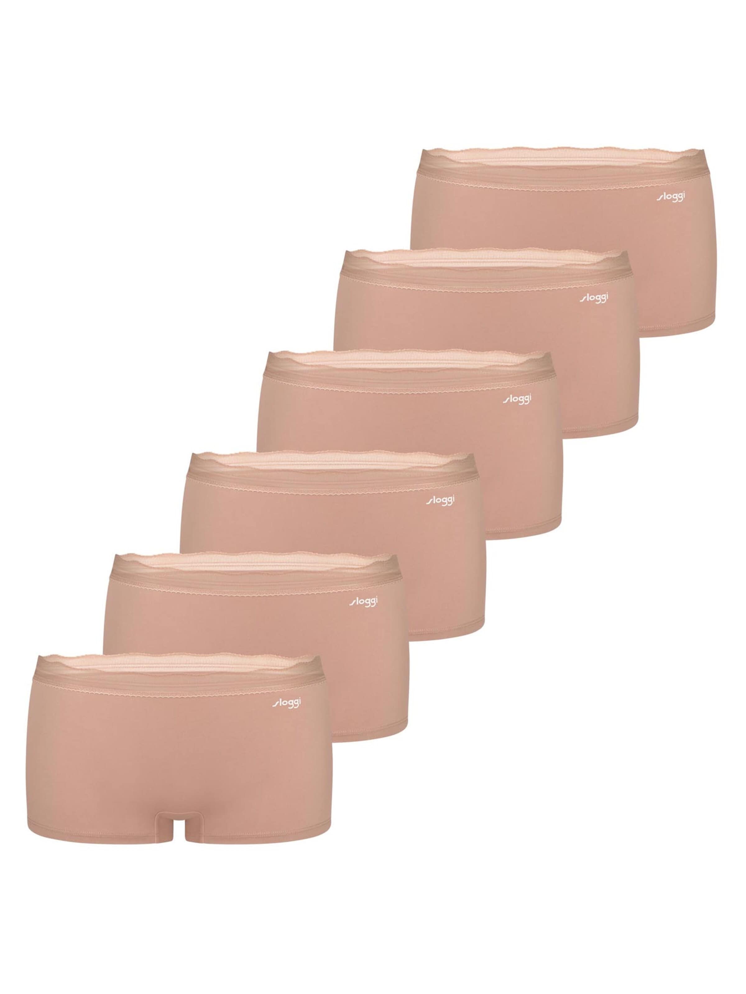 SLOGGI Broekje 'Go Blush' in XS in de kleur Beige, Productweergave