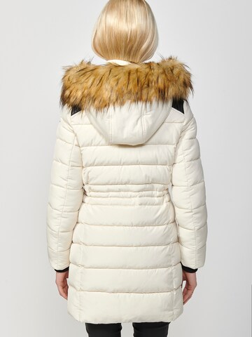 KOROSHI Winterjacke in Weiß