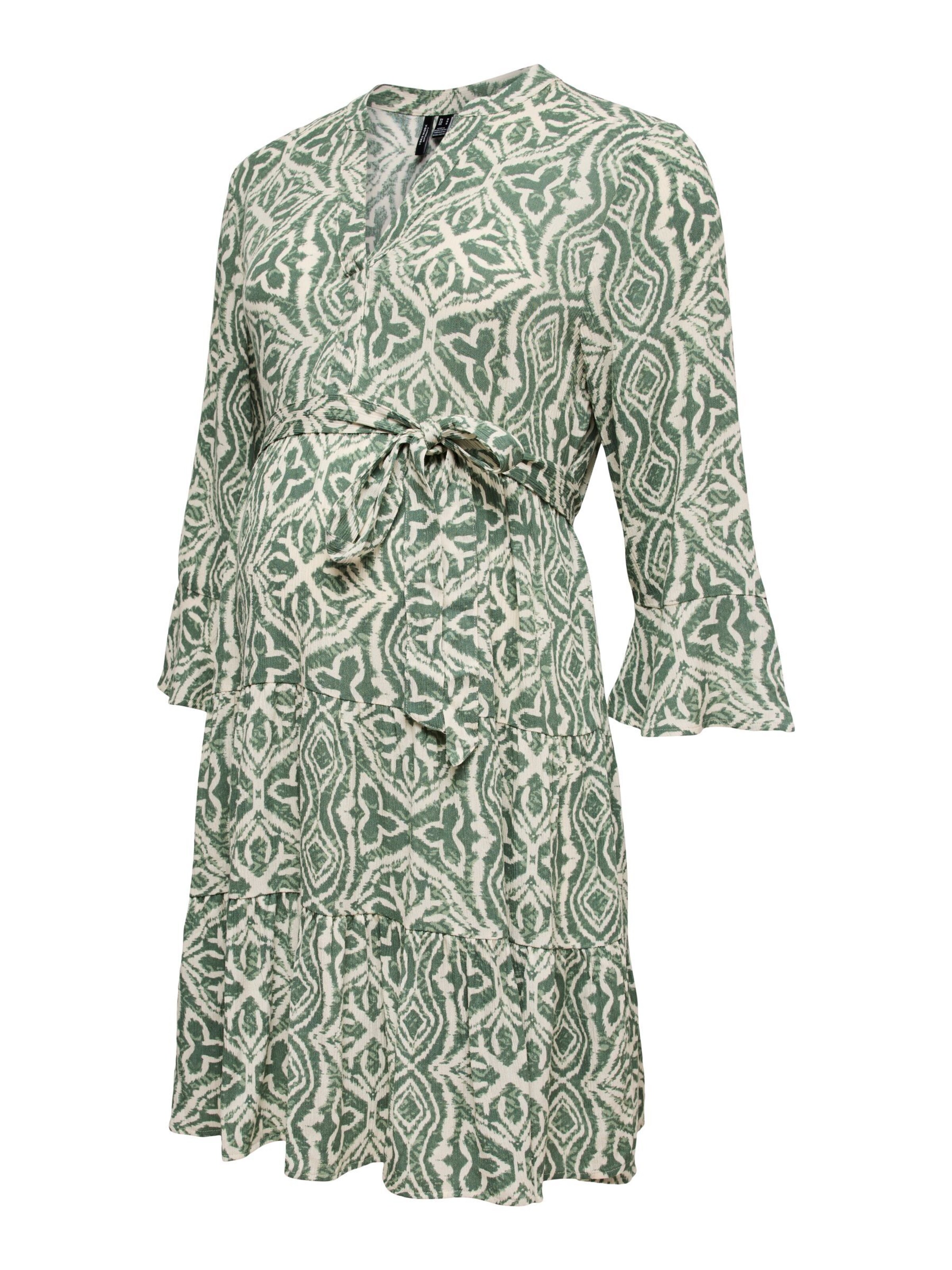 Vero Moda Maternity Dress 'VMMMenny' in Green: front