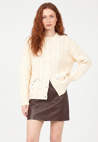 DreiMaster Vintage - Cárdigan en blanco: frente