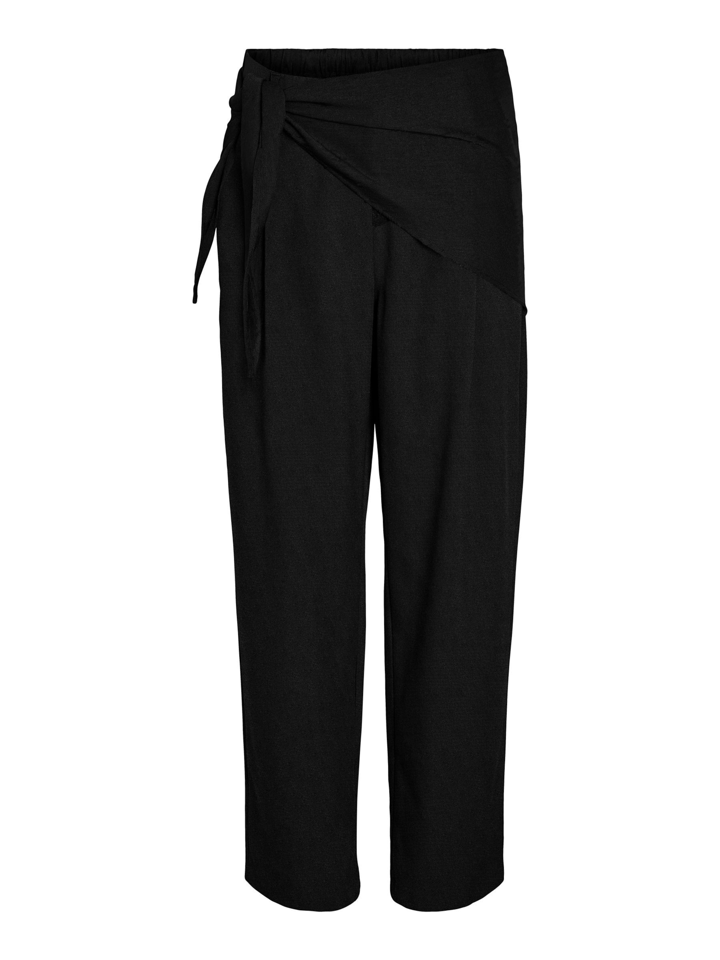 Wide leg Pantaloni 'NMPine' di Noisy may in nero: frontale
