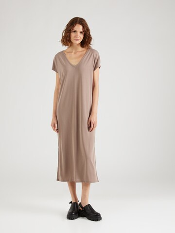 PIECES Sukienka 'PCANORA' w kolorze brązowy: przód