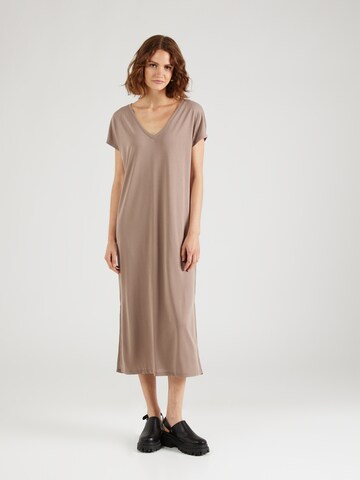 Robe 'PCANORA' PIECES en marron : devant