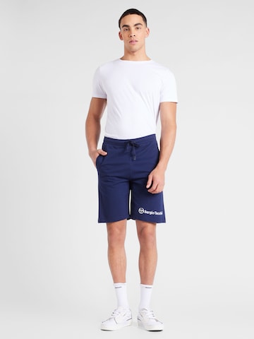 Sergio Tacchini Regular Shorts 'ASIS' in Blau