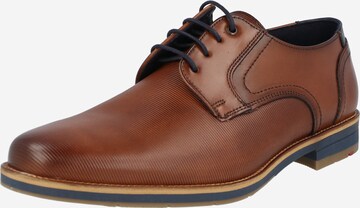 LLOYD Lace-up shoe 'Laredo' in Brown: front