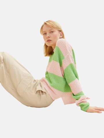 Pull-over TOM TAILOR en rose