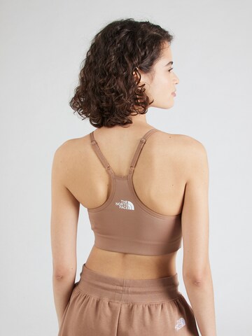 THE NORTH FACE Μπουστάκι Αθλητικό σουτιέν 'FLEX' σε μπεζ