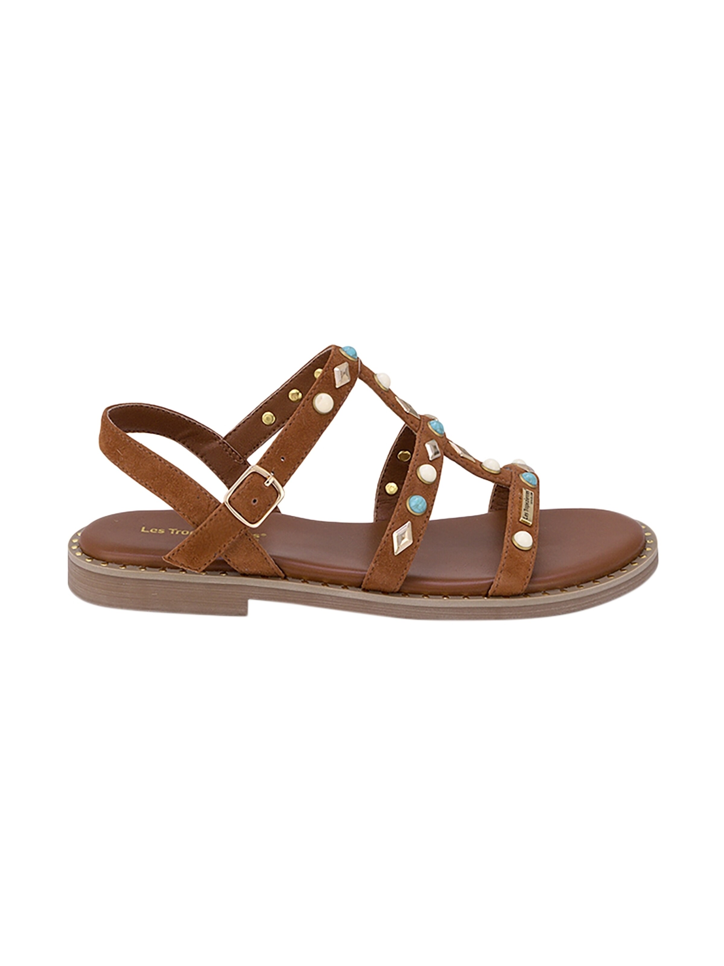 Sandales 'Flache Ledersandalen Les Corikalow' Les Tropéziennes en beige