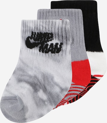 Jordan Socks in Grey: front