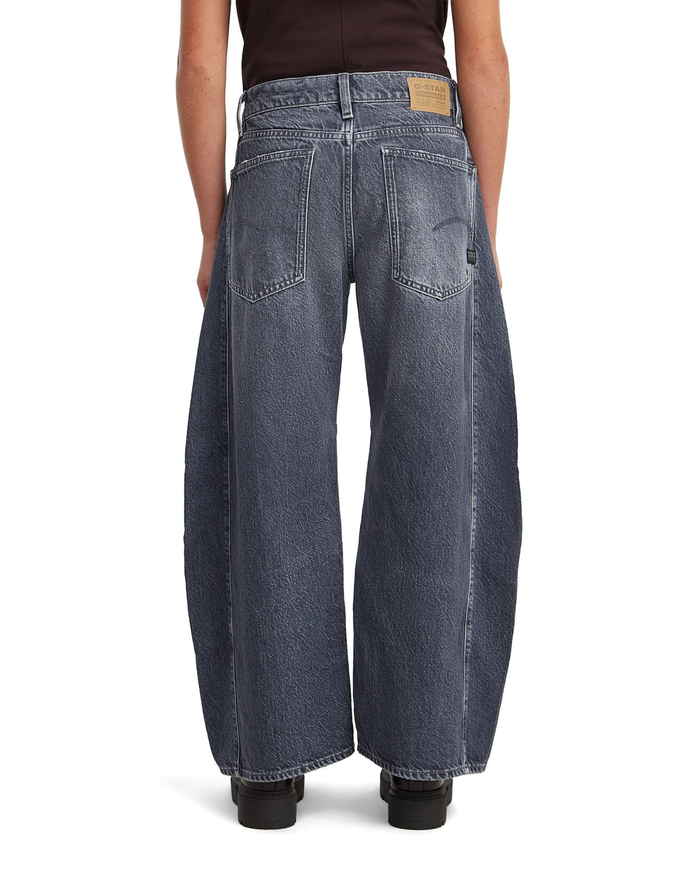 G-STAR Loosefit Jeans 'Girls Bowey Extreme Carpenter Jeans' in Blauw