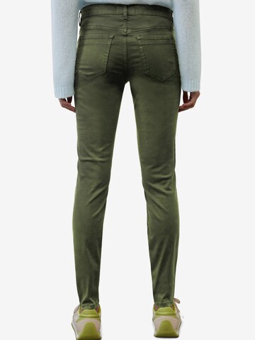 Skinny Pantaloni 'Lulea' di Marc O'Polo in verde