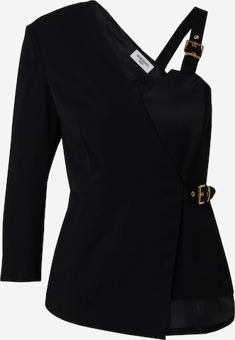 Hoermanseder x About You Blouse in Black: front
