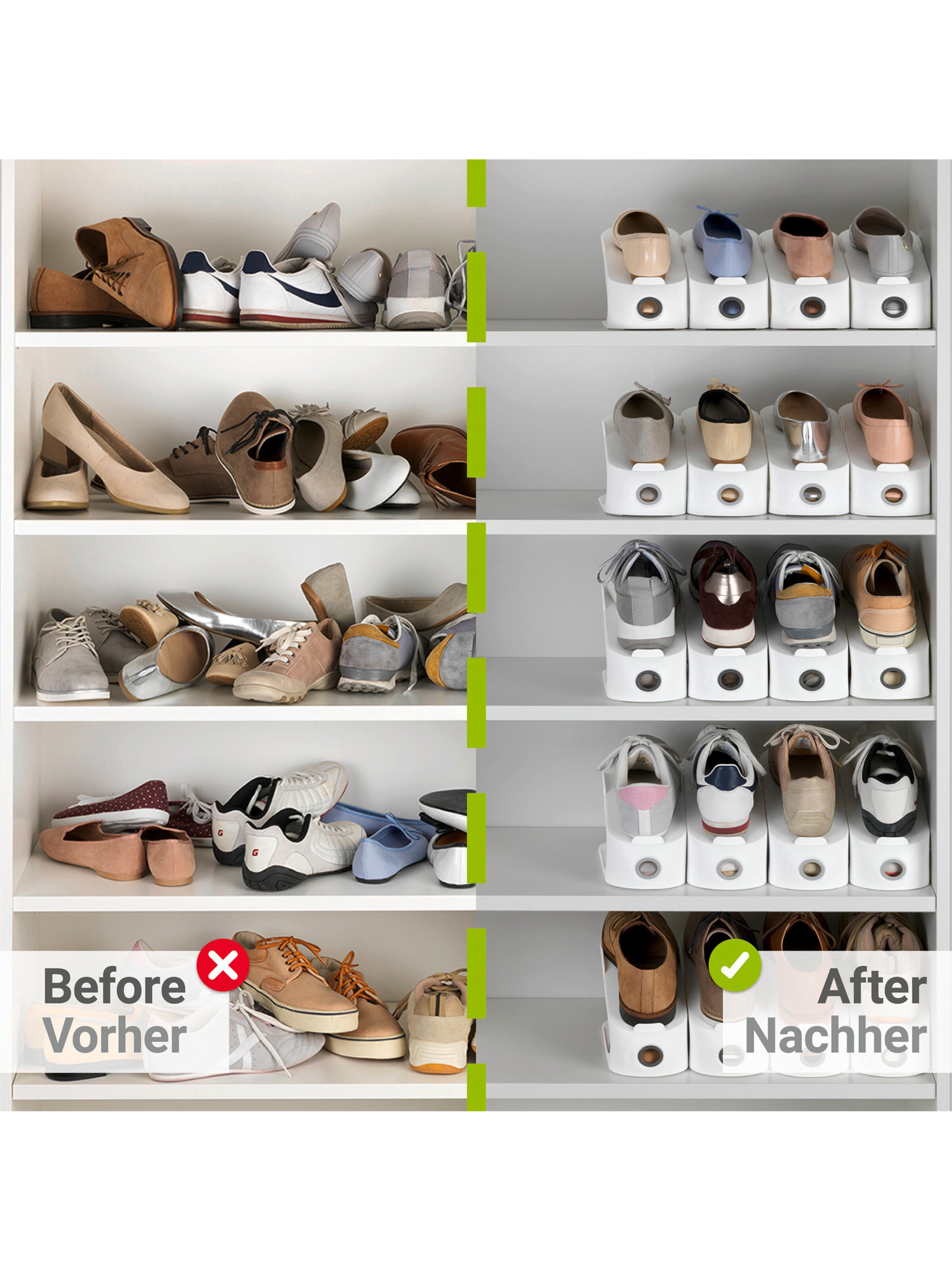 Wenko Schuhhalter in Weiß