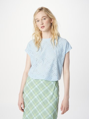 ONLY Shirt 'MILLA' in Blauw: voorkant