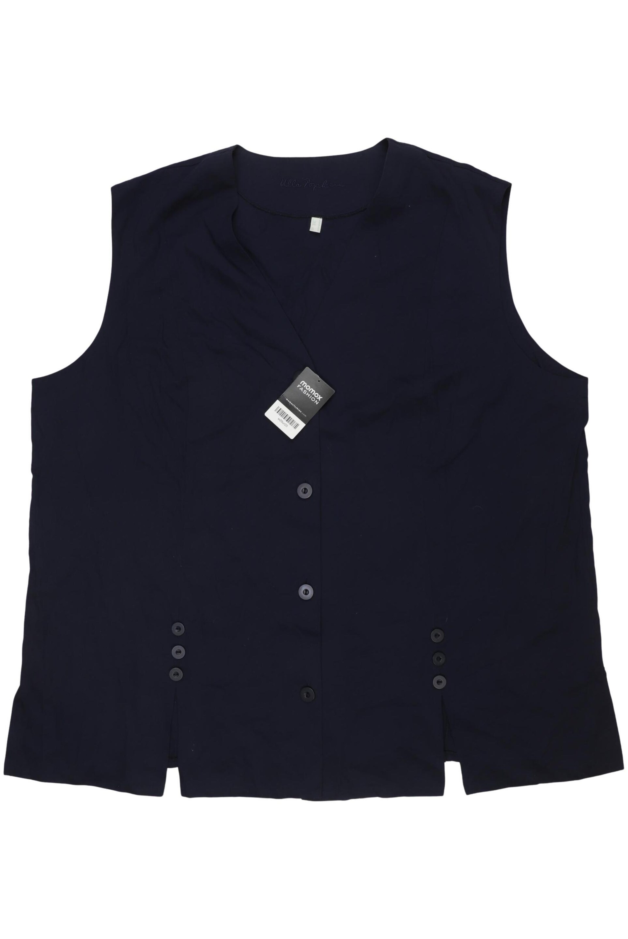 Ulla Popken Weste 8XL in Blau: Vorderseite