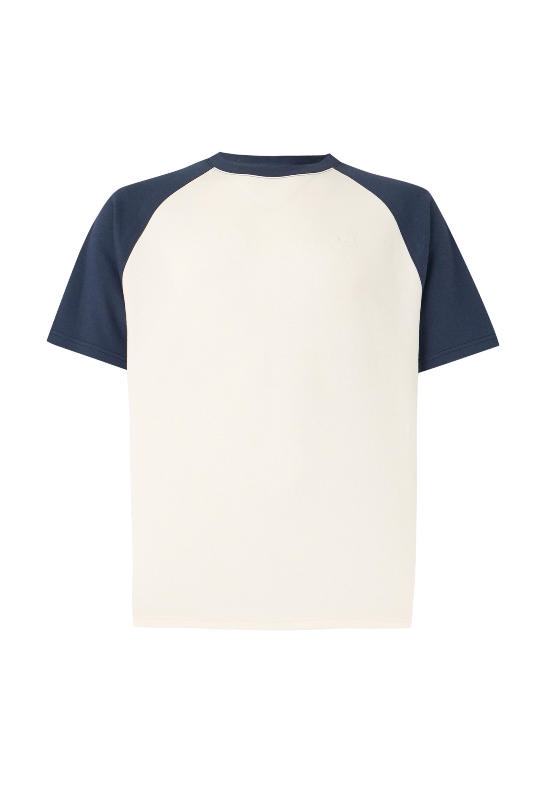 HOLLISTER Μπλουζάκι σε XS σε ναυτικό μπλε / offwhite, Άποψη προϊόντος
