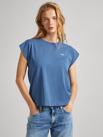 T-shirt 'LORY' Pepe Jeans en bleu : devant