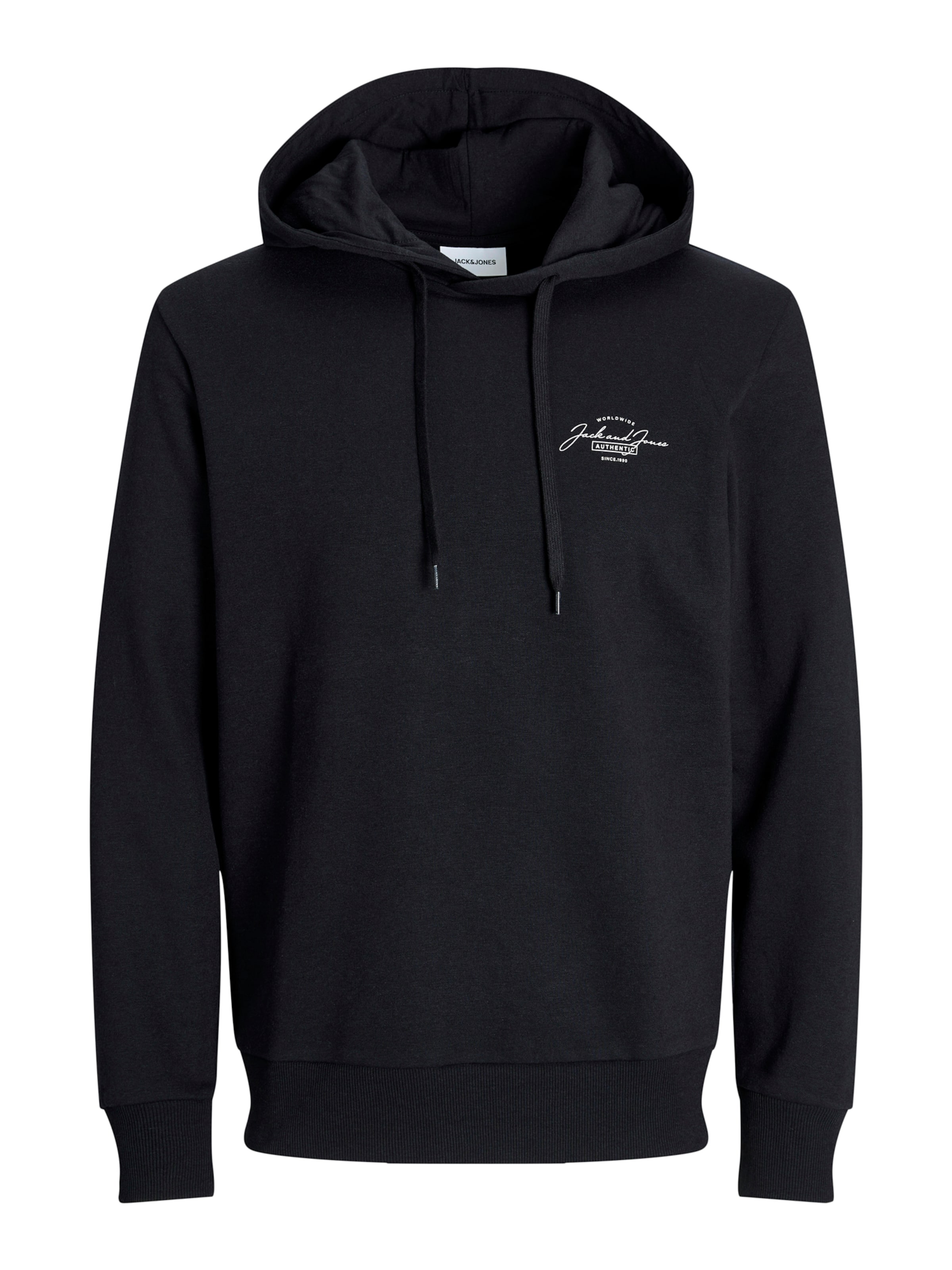 JACK & JONES Sweatshirt 'JWHFERRIS' in Black: front
