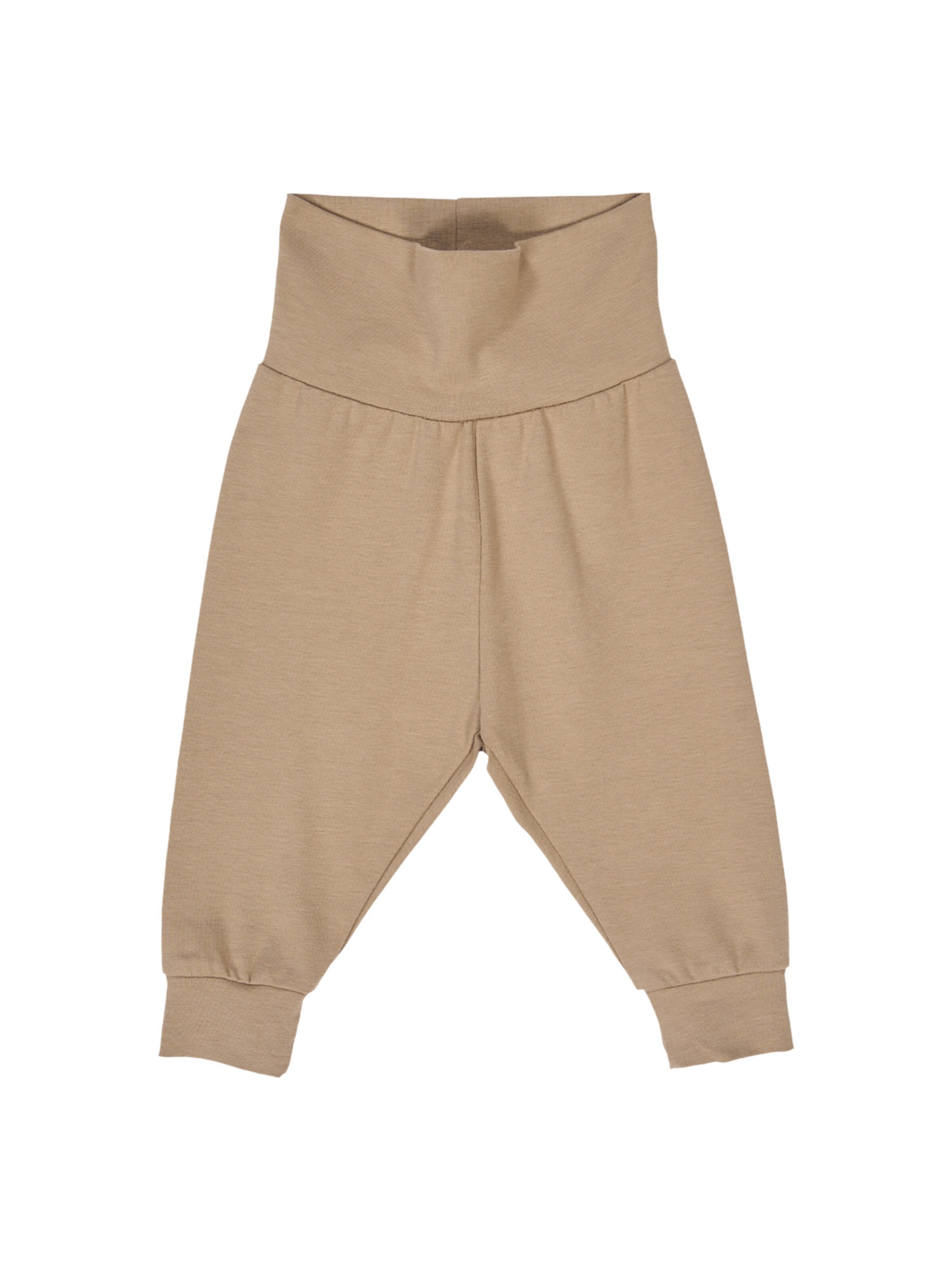 Loosefit Pantaloni di Müsli by GREEN COTTON in beige