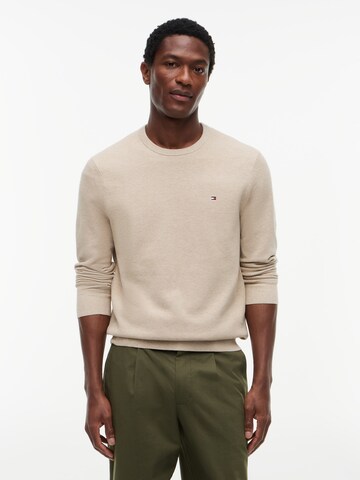 TOMMY HILFIGER - Jersey 'ESSENTIAL' en verde: frente