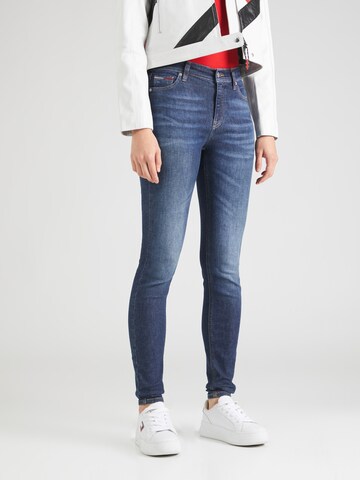 Tommy Jeans - Skinny Vaquero 'Nora' en azul: frente