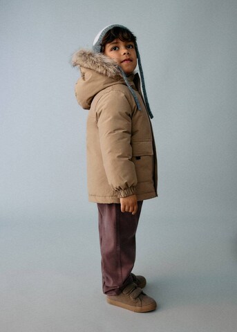 MANGO KIDS Jacke in Braun