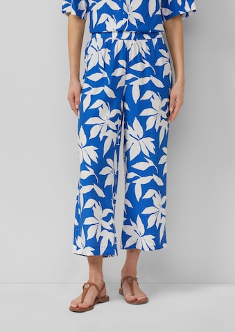 s.Oliver Wide leg Pants in Blue: front
