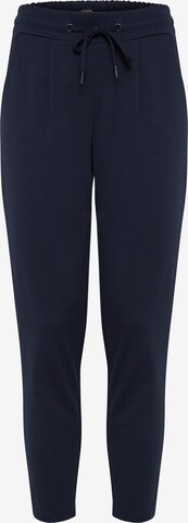 ICHI Slimfit Broek 'KATE' in Blauw: voorkant