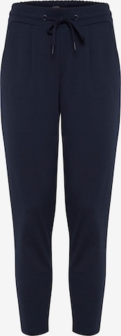 Pantalon à pince 'Kate' ICHI en bleu : devant