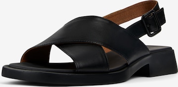 CAMPER Sandal 'Dana' in Black: front